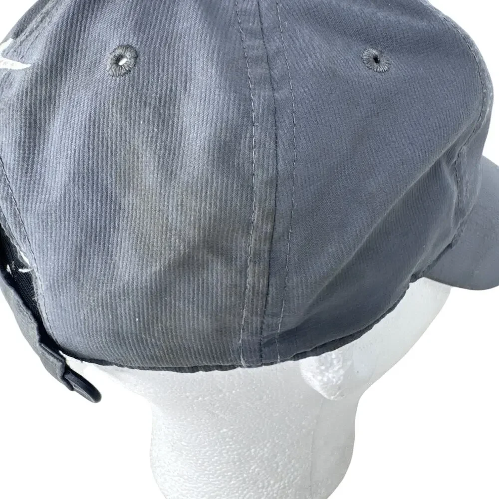 Nike Legacy 91 Dri-Fit Baseball Cap‎ Mens Gray Logo Adjustable Strapback Hat - Picture 9 of 13